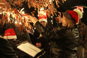 Overland Park Arboretum Hosts Annual Luminary Walk