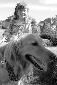 Counselor Kristi Dixon and junior Hannah Dyer are working toward having a social dog.  The dog could be a golden retriever, yellow lab or black lab. 