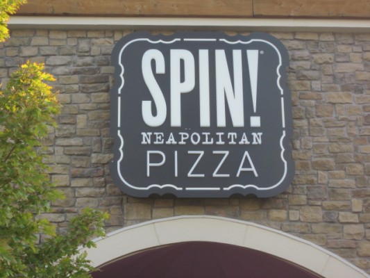 The entrance to Spin! Neapolitan Pizza