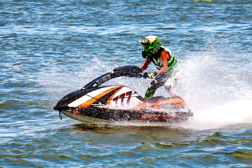 Junior competes in World Finals for jetski racing