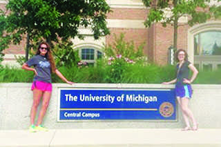 Debaters attend camp in Michigan