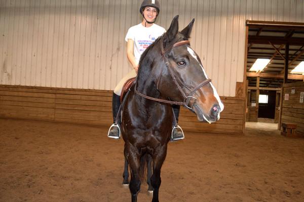 Sarah Spore and Lady