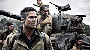 The crew of the tank stair off into the vast wasteland.