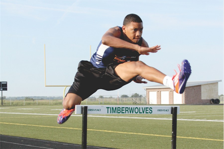 Sophomore Noah Green competes in US Junior Olympics