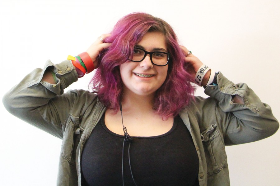 Students express the reasons behind their colored hair