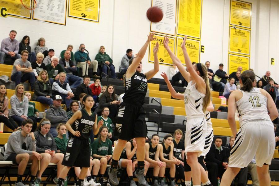 Gallery: Girls varsity basketball vs. Blue Valley High