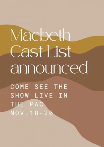 Macbeth Cast List Announcement