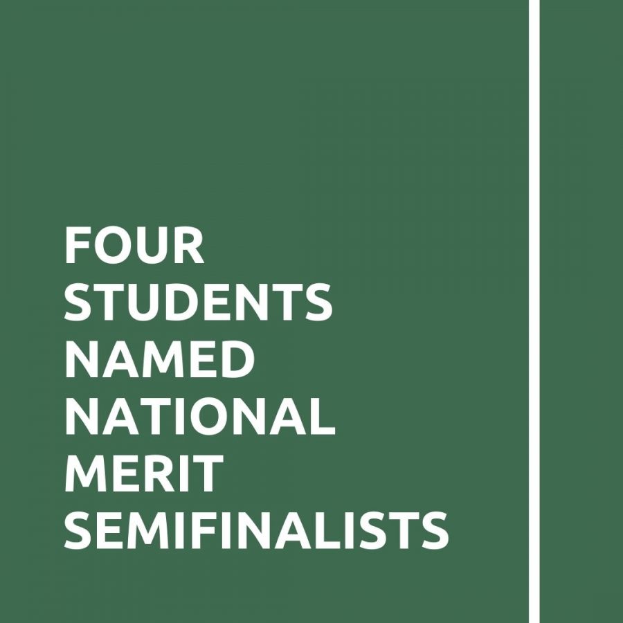 Four students named National Merit semifinalists