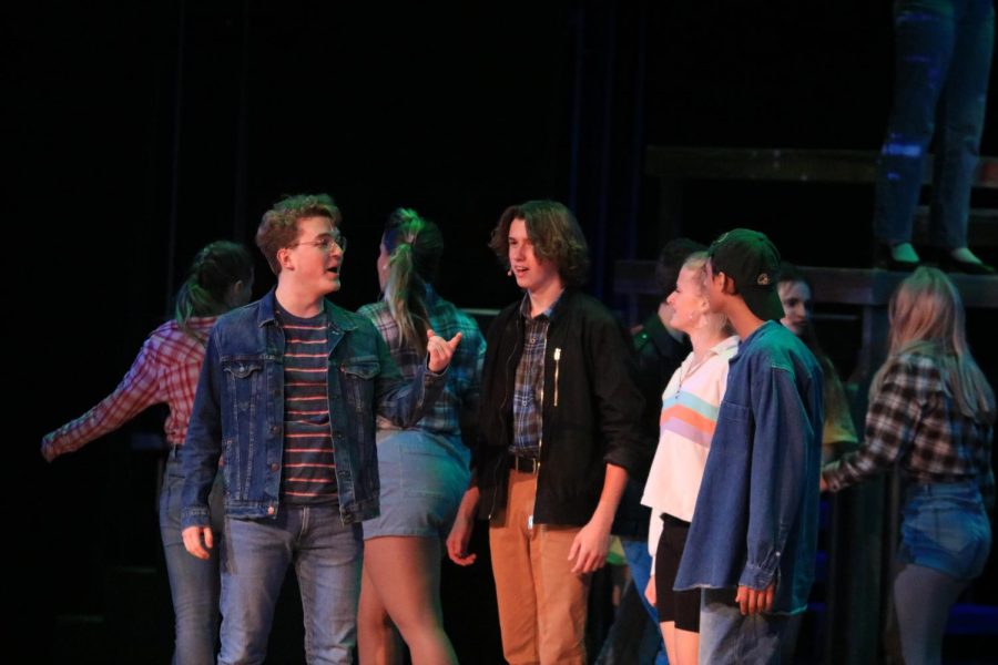 Senior Sam Illum plays Ren Mc Cormack in Footloose The Musical!