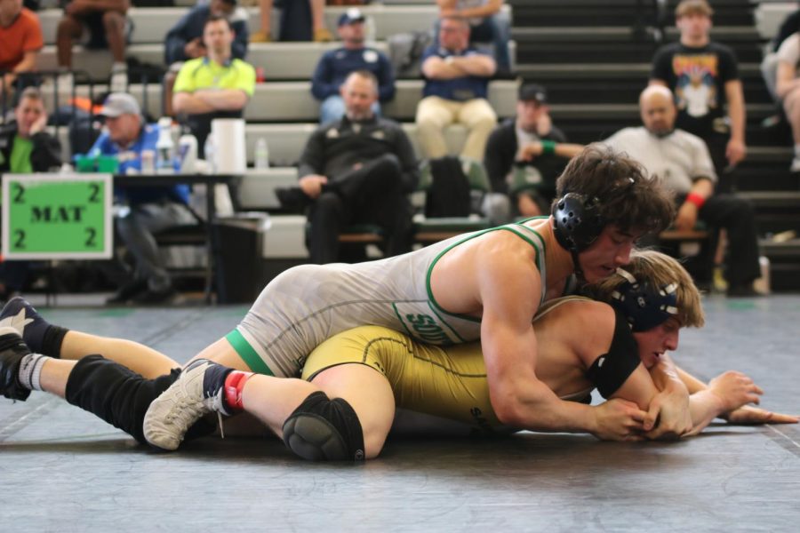 Senior Cole Cronk