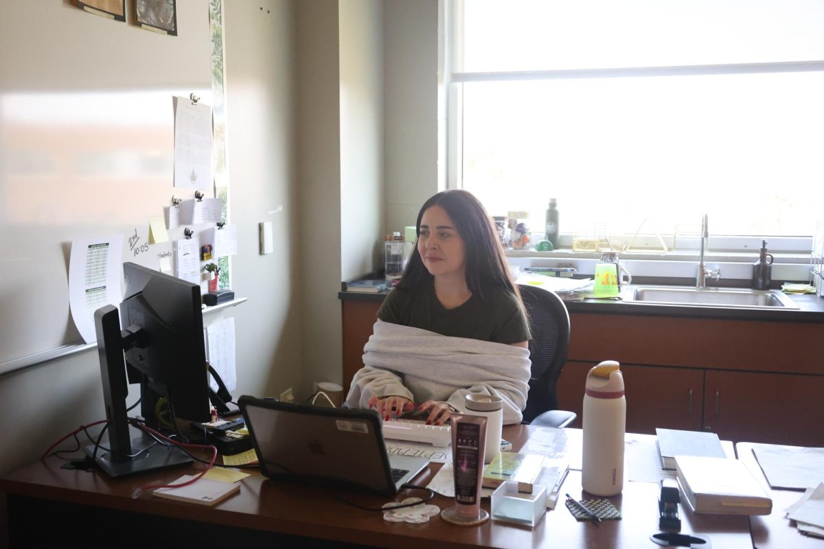 English teacher Liz Johnson transitions from teaching at feeder middle school