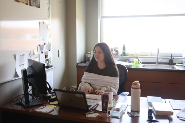 English teacher Liz Johnson transitions from teaching at feeder middle school