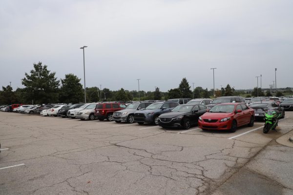 New auxiliary gym construction limits parking availability