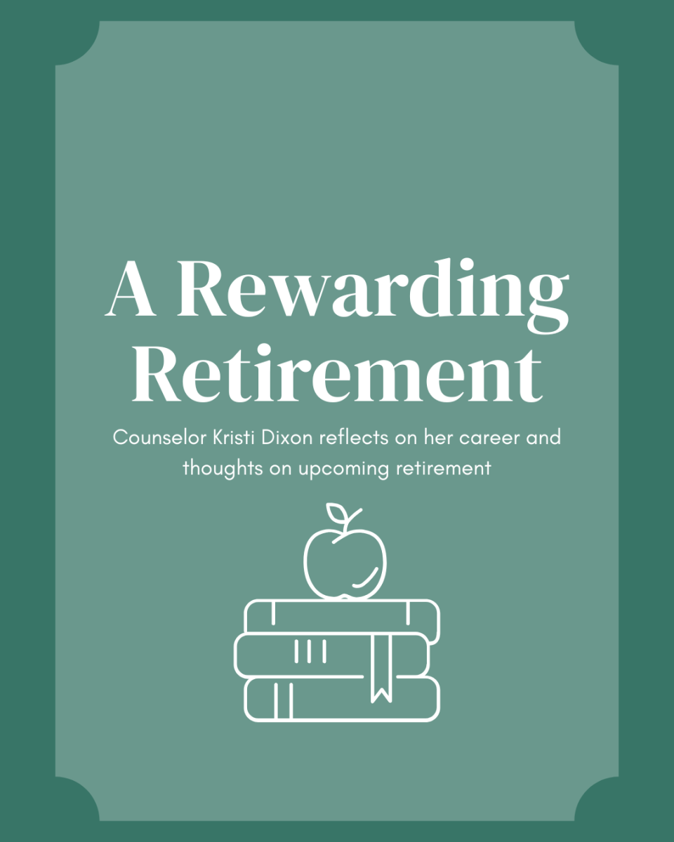 Counselor Kristi Dixon reflects on her career and thoughts on upcoming retirement